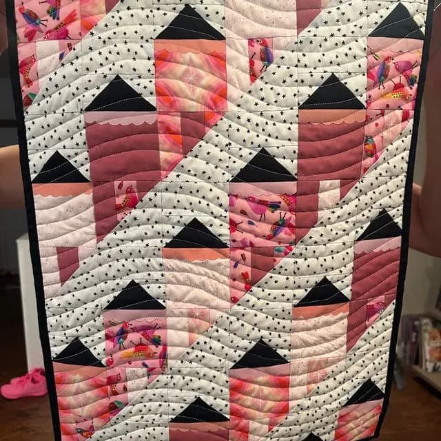 Painted Ladies Wall Hanging