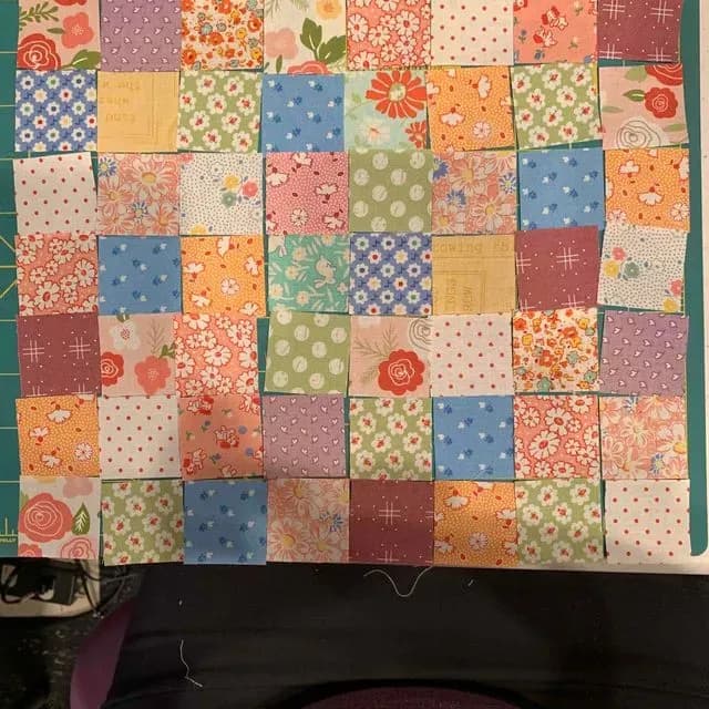 Postage Stamp Potholder