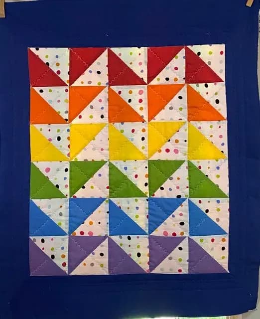 Amy's. For Asher. My Forst Quilt.