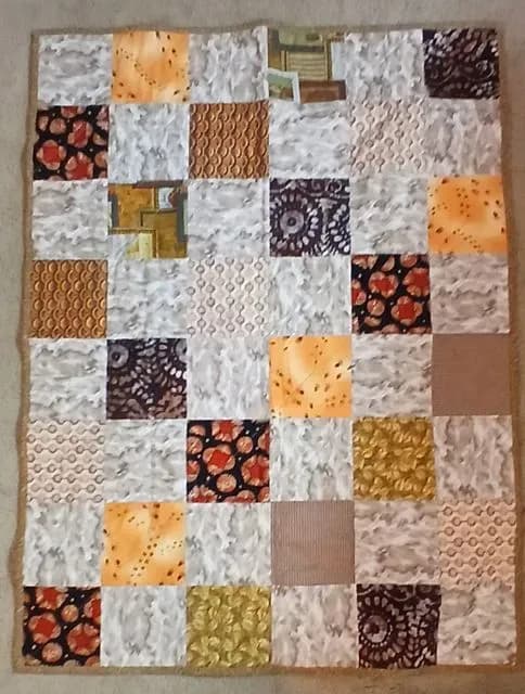 Brown Charity Quilt