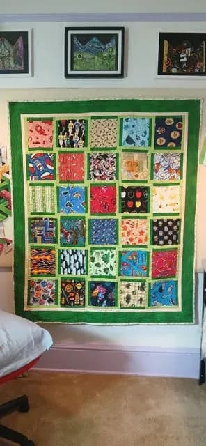 Eye Spy Quilt For Wesley