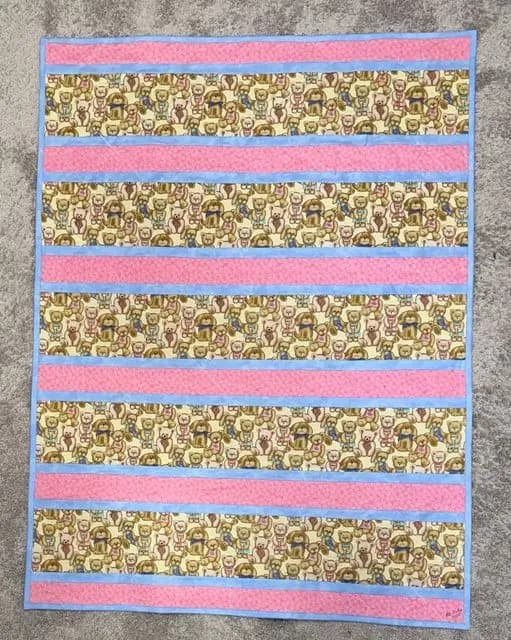 Scrappy Donation Quilt