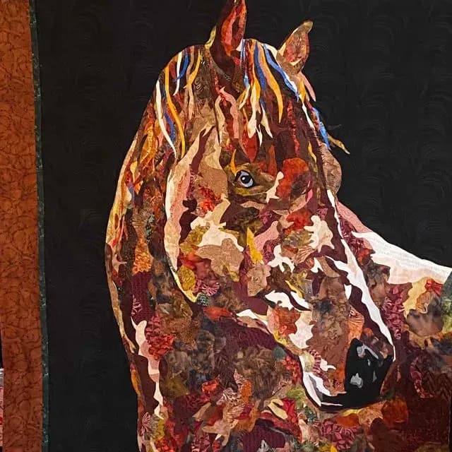 Calico horse