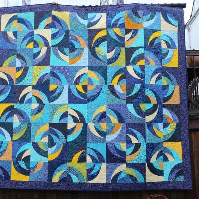 Blue Onion Starry Night