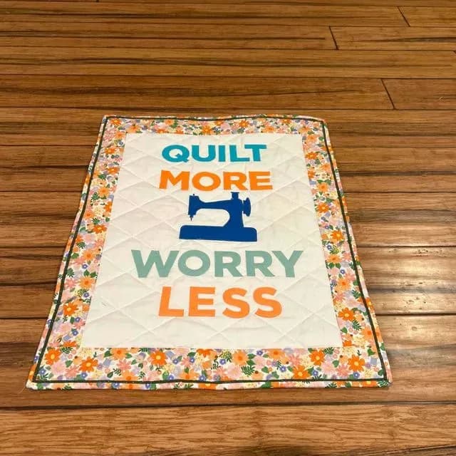 Z Quilt More Wall Hanging 25.1