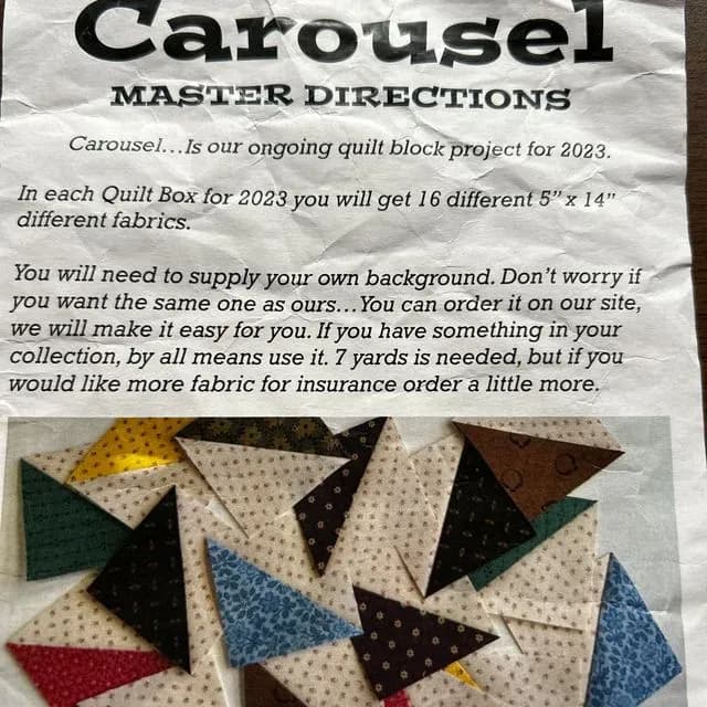 Carousel PG 2023 From JoAnn
