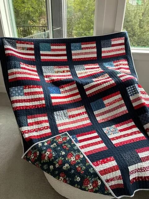 Flag For Women’s Shelter Auction