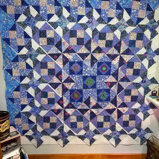 Kaffe Mystery Quilt 2024 Mistake