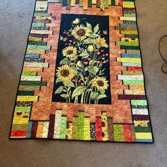 Sunflower Wall Quilt
