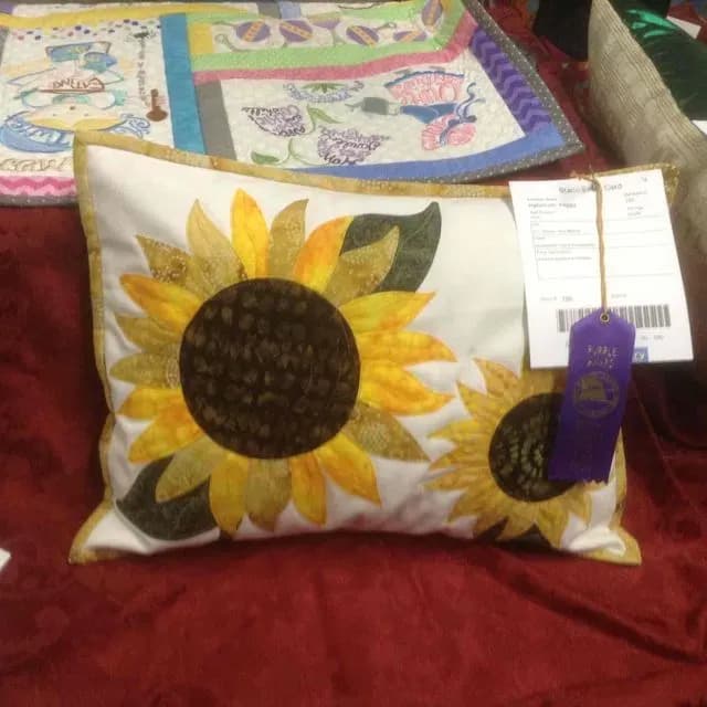 Maple Leaf, Sunflower, Birds On A Branch