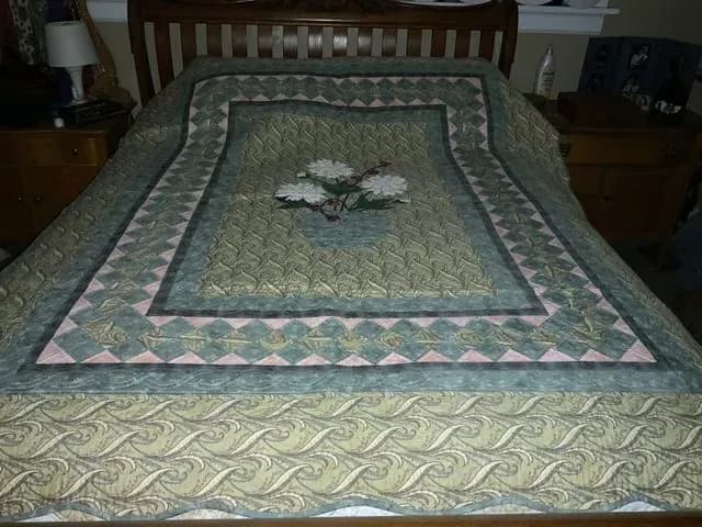 Peony Appliqué