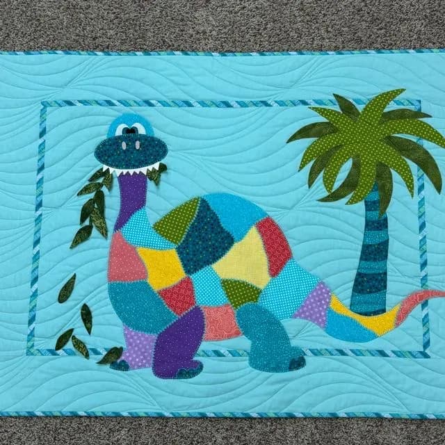 PaisLee Patchasaurus in Aqua Paradise