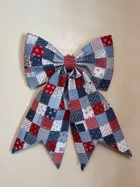 Patchwork Quilted Bow