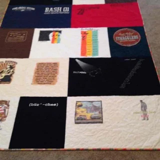 Concert T-Shirt Quilt