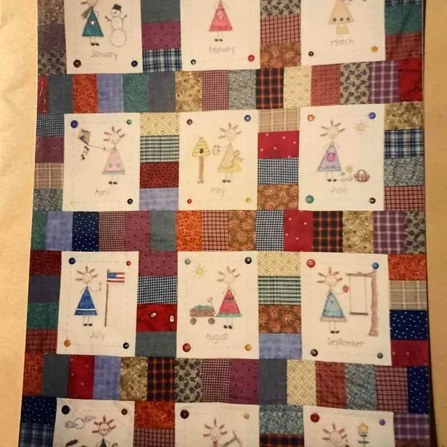 Crayon Quilt (Girl)