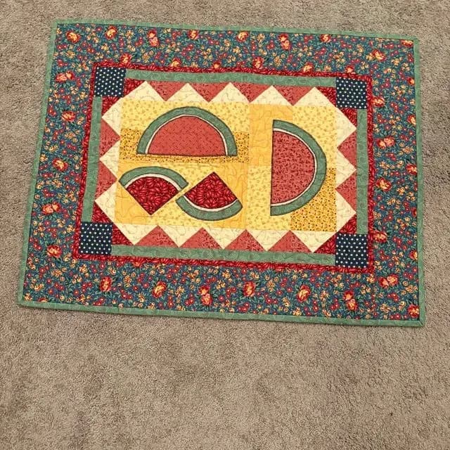 Watermelon Table Runner