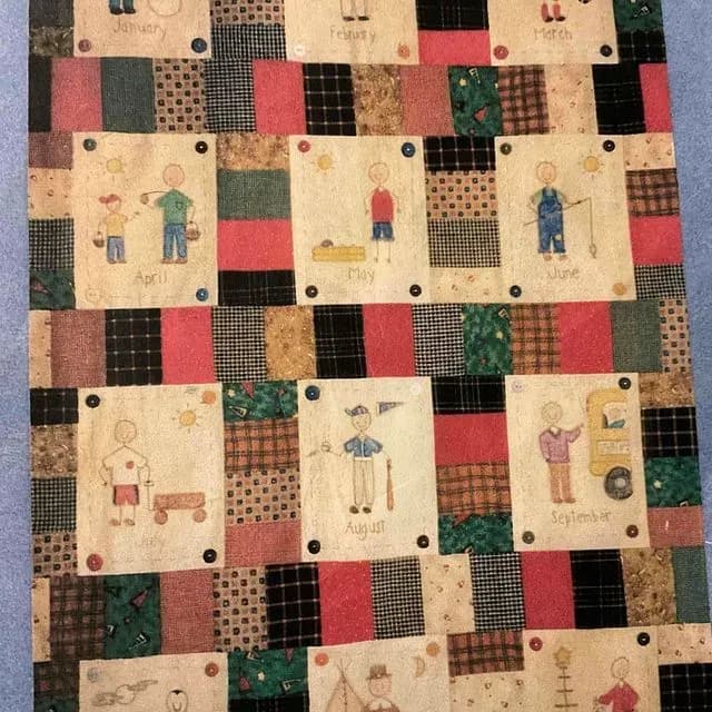 Crayon Quilt (Boy)