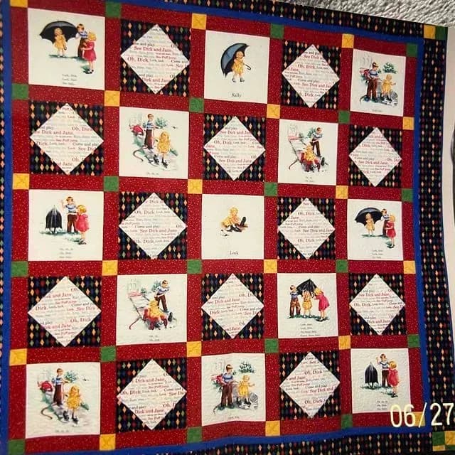 Dick & Jane Quilt (Picture)
