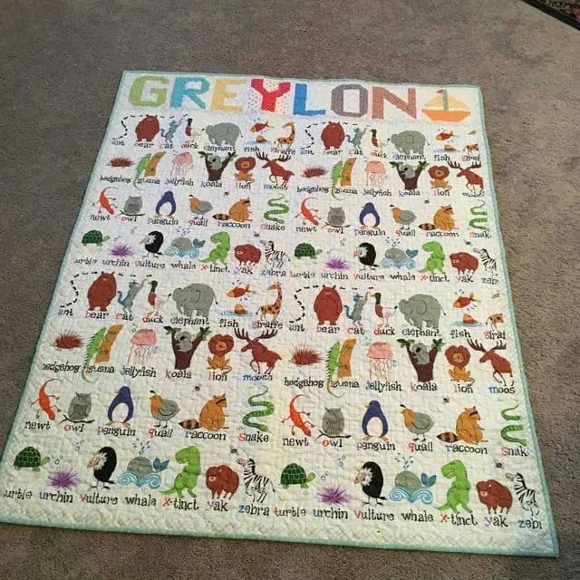 Greylon’s ABC Quilt
