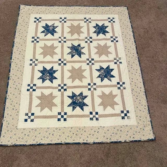 Josephine Blue Quilt