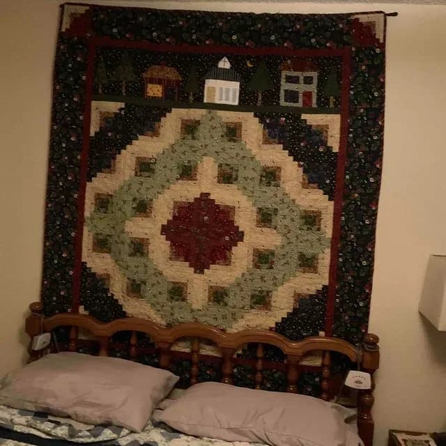 Hometown Log Cabin Quilt
