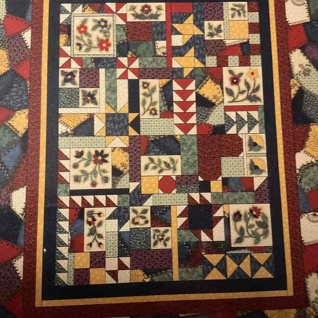 Lazy Crazy Quilt (Picture)