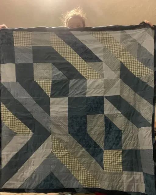 Scrappy Quilt 1