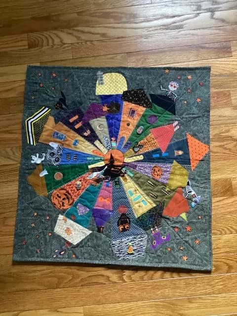 Spooky Dresden Halloween Wall hanging