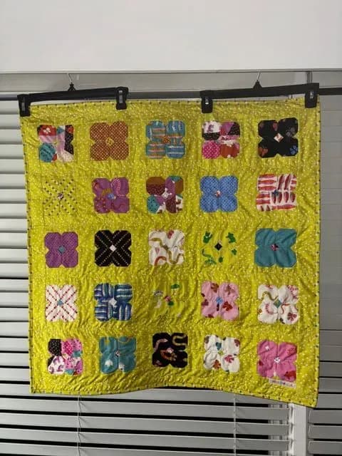 Dayton’s Buttercup Lap Quilt