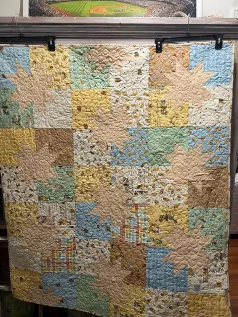 Bowen’s Pooh Quilt