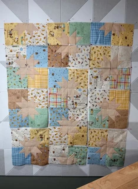 Bowen’s Pooh Quilt