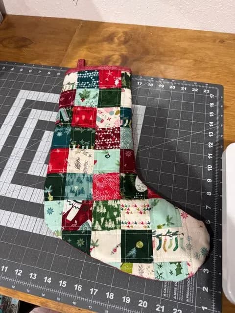 Patchwork Stocking