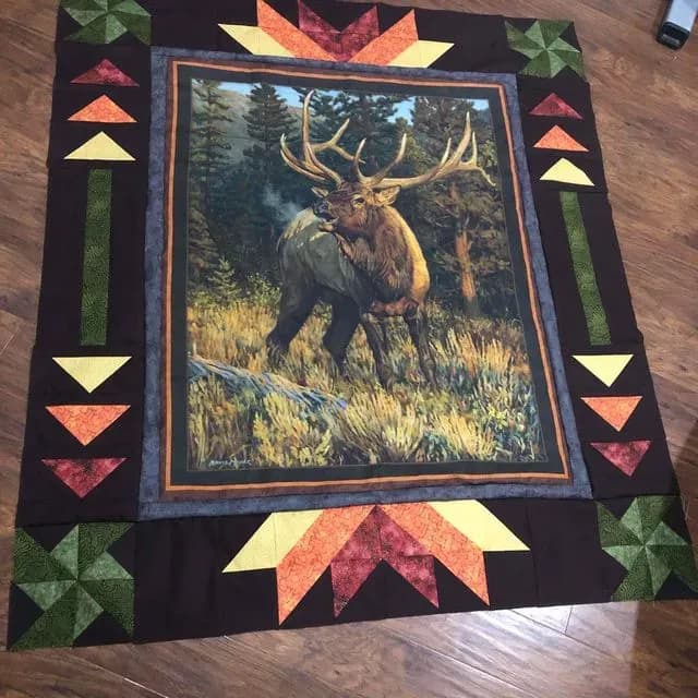 Elk In The Fall