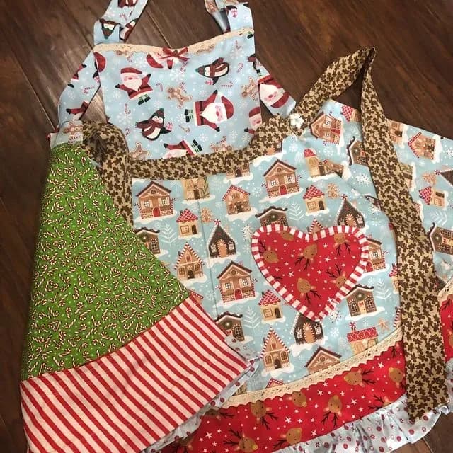 Christmas Apron & Mitt