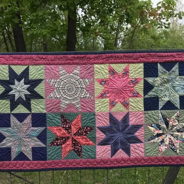 Stars Table Runner