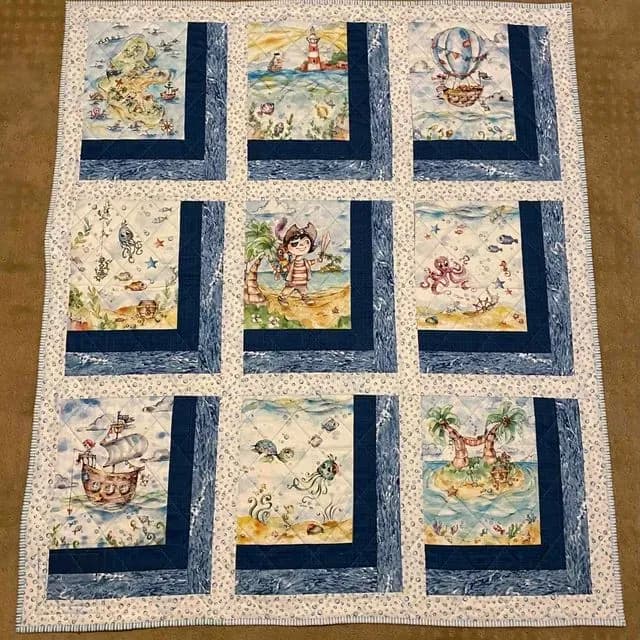 Pirate Quilt For Weston