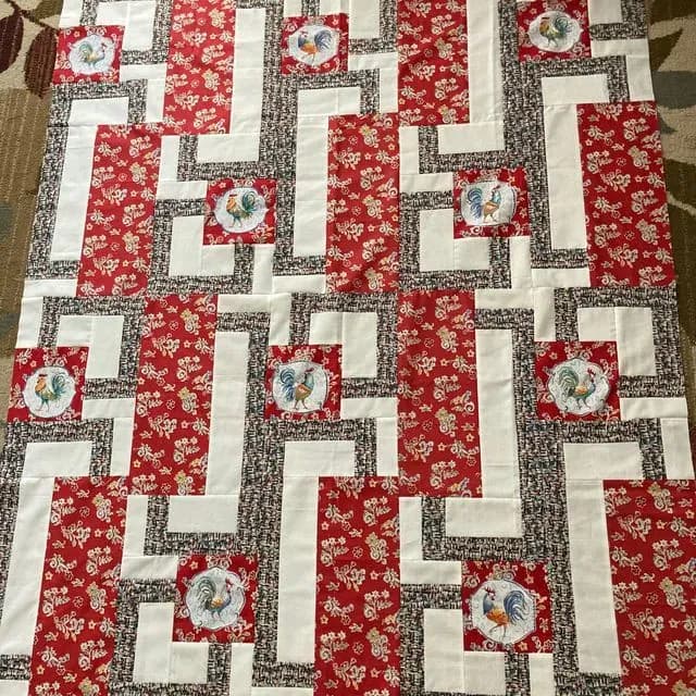 Rooster Throw