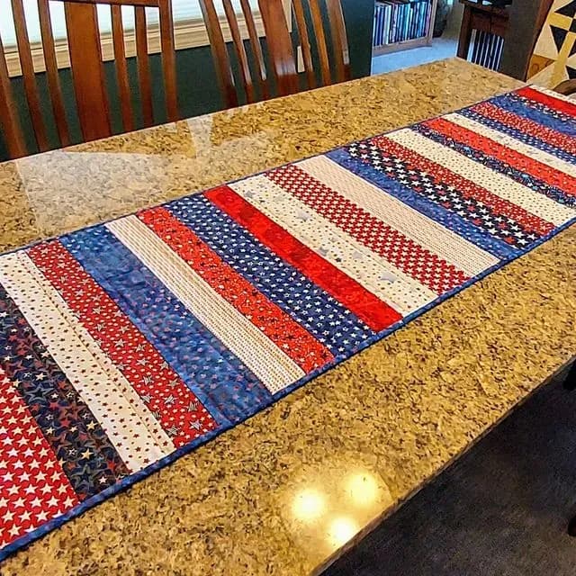 4th of July Table Runner