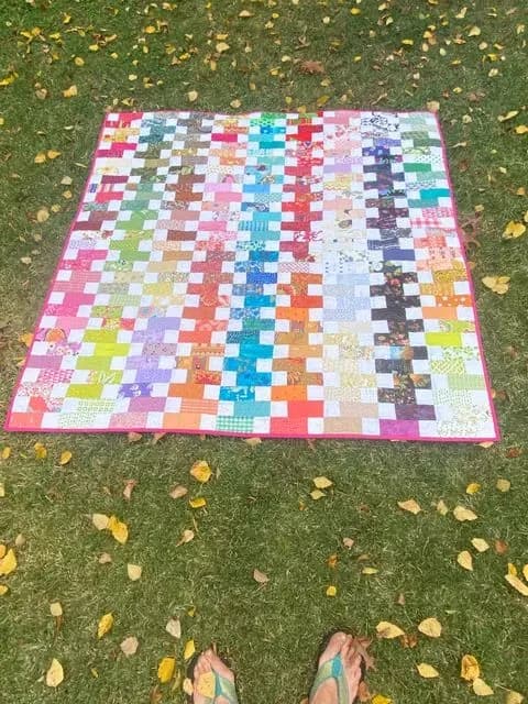 Zip It Scrap Quilt
