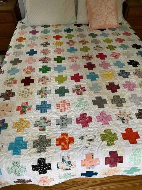 Plus Scrap Quilt