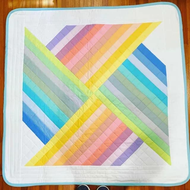 Rainbow Baby Quilt