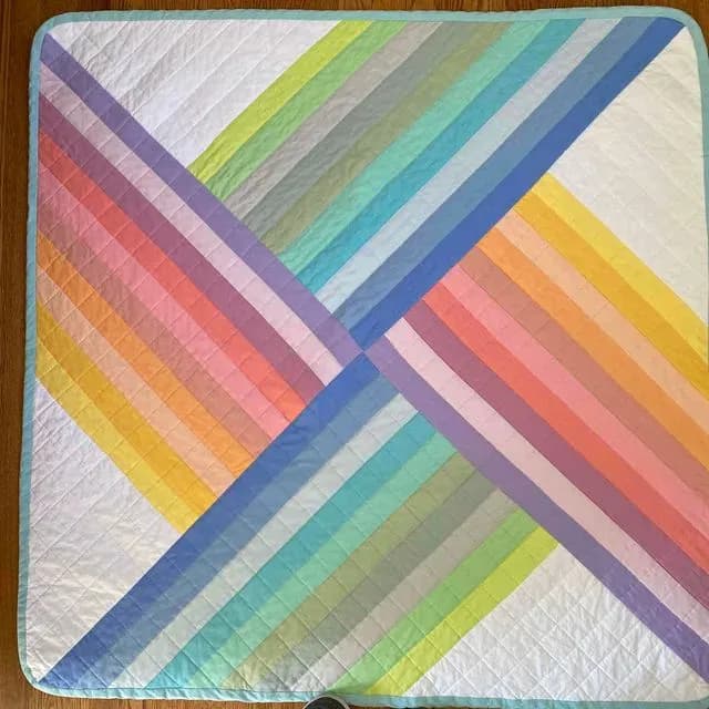 Baby Quilt For Baby Dotty
