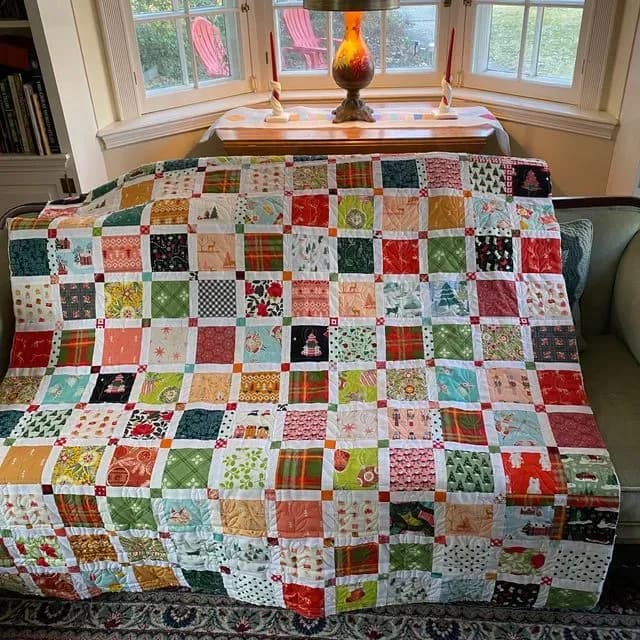 Peanut Butter Christmas Quilt