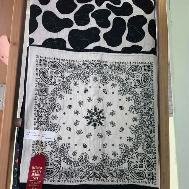 Cow Bandana Quilt