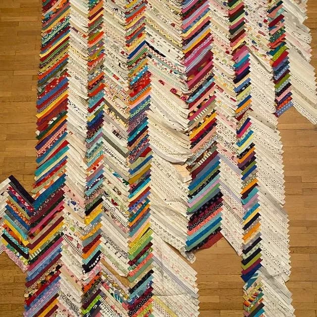 Crazy Herringbone Quilt