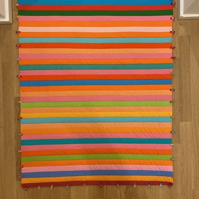 Rose, Rose by Bridget Riley
