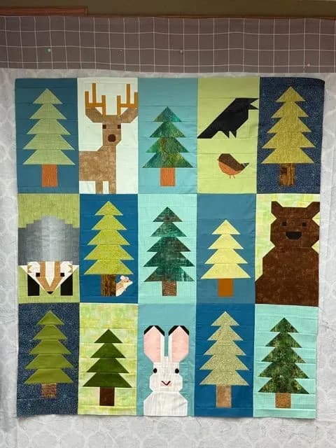 2-2026 Bear Book Quilt