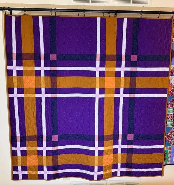 Upscale plaid