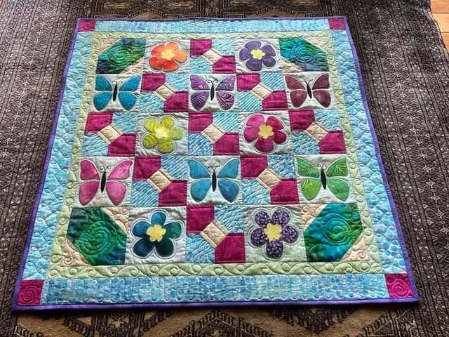 Flowers & Butterflies For Sadie Ann