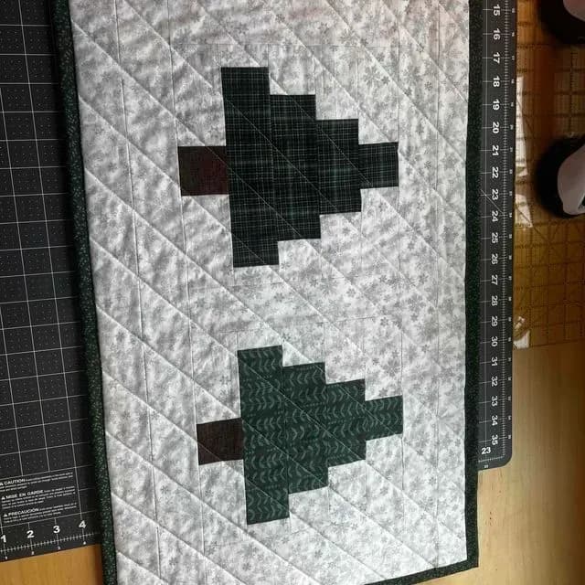 Pillow Case Quilty Trees